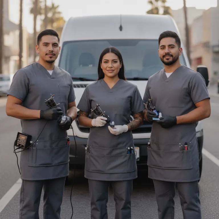 Tatuador equipe em Araruama